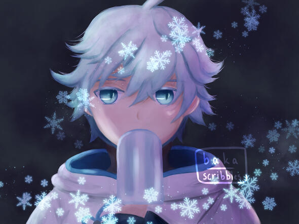 Portrait + $3 for snowflake effect